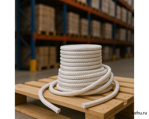 Кремнеземный шнур ШКН(Н), наполненный кремнеземной нитью (50 метров)